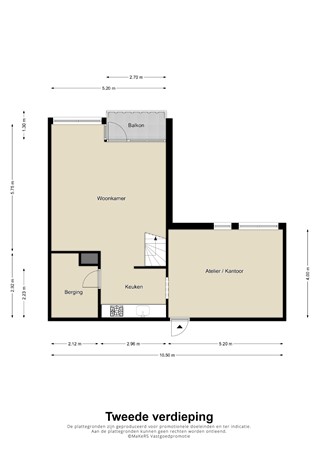 Floorplan - Hoogzwanenstraat 130, 6211 BZ Maastricht